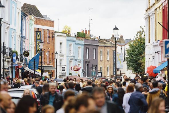 Busy London Street